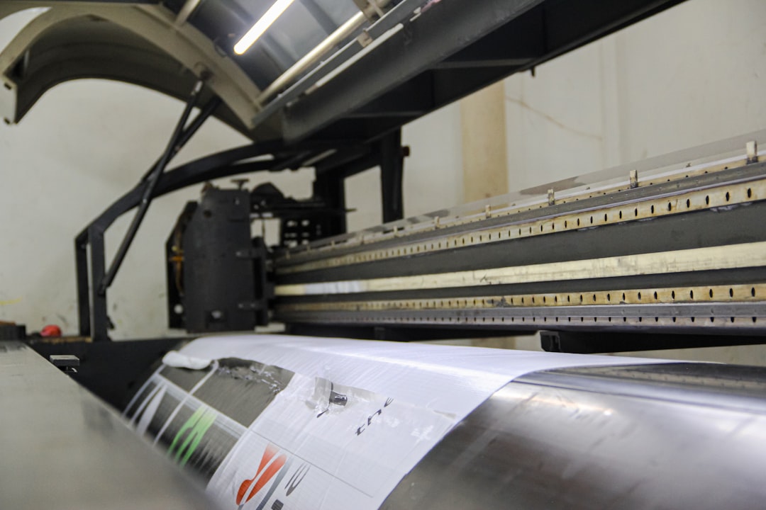 Large digital printing machine